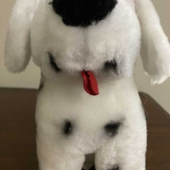 Vintage B.J. Toy Sparky Dalmatian puppy dog 7" Plush stuffed animal Hat - Picture 10 of 10